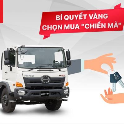 BÍ QUYẾT CHỌN MUA XE TẢI